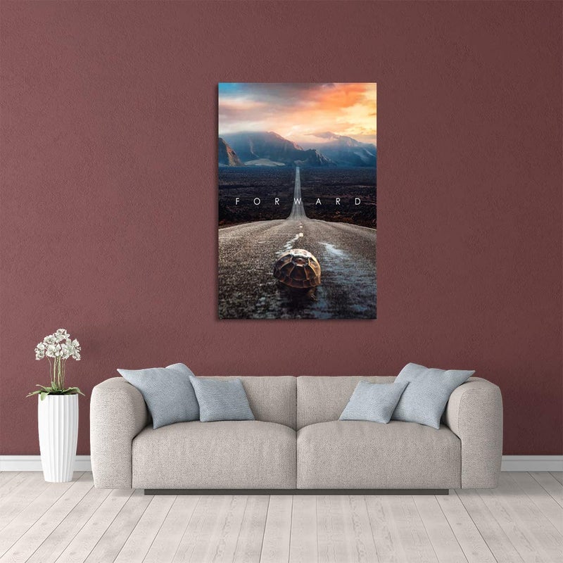 Yetaryy Inspirational Entrepreneur Quotes with Words Wall Art Motivational Forward Painting Prints on Canvas Modern Inspiring Posters Prints Artwork Home Office Classroom School Decor - 24" Wx36 H - Image 4